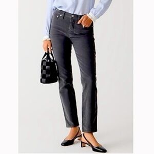 Eddie Bauer Grey Corduroy Boyfriend Slim Pants